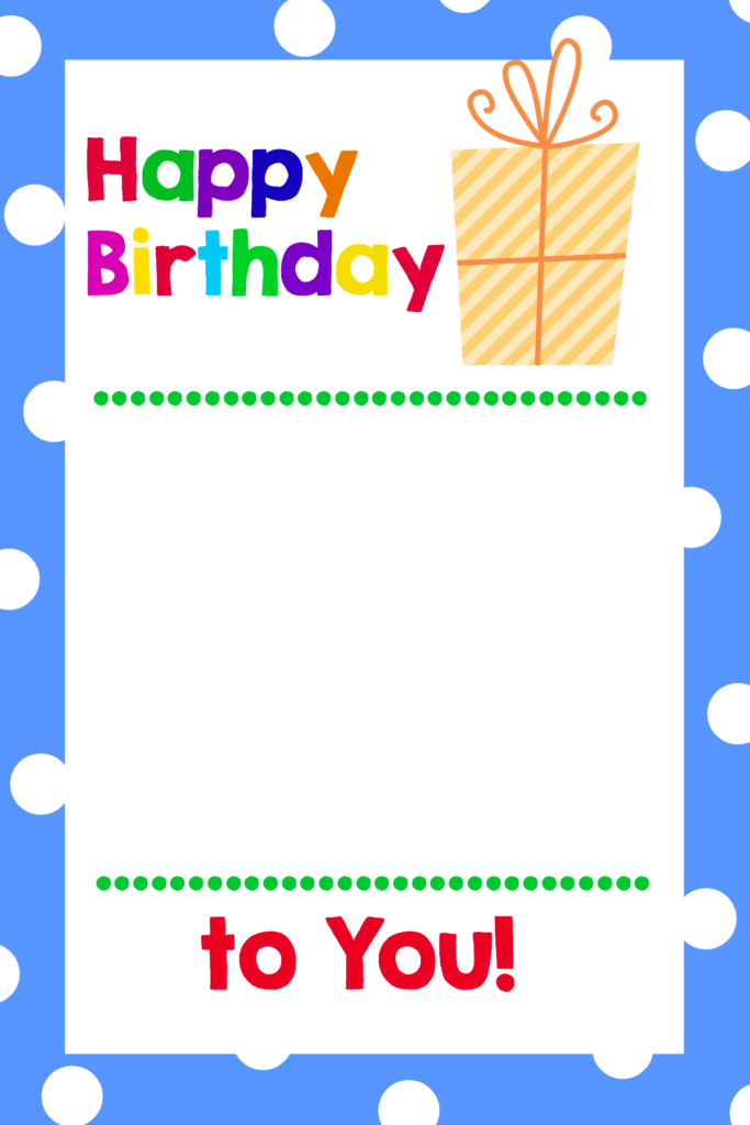 Free Printable Birthday Cards That Hold Gift Cards 