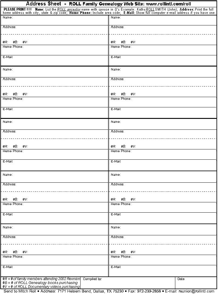 Free Printable Blank Address Book Download The Printable 