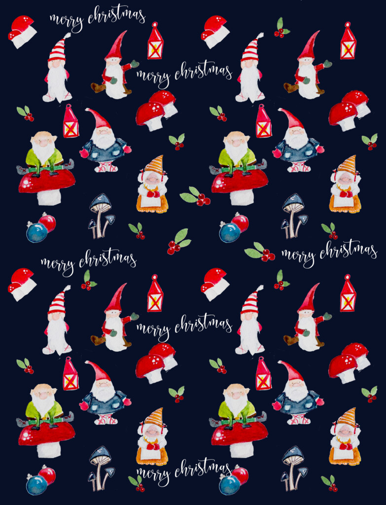Christmas Gift Wrapper Printable