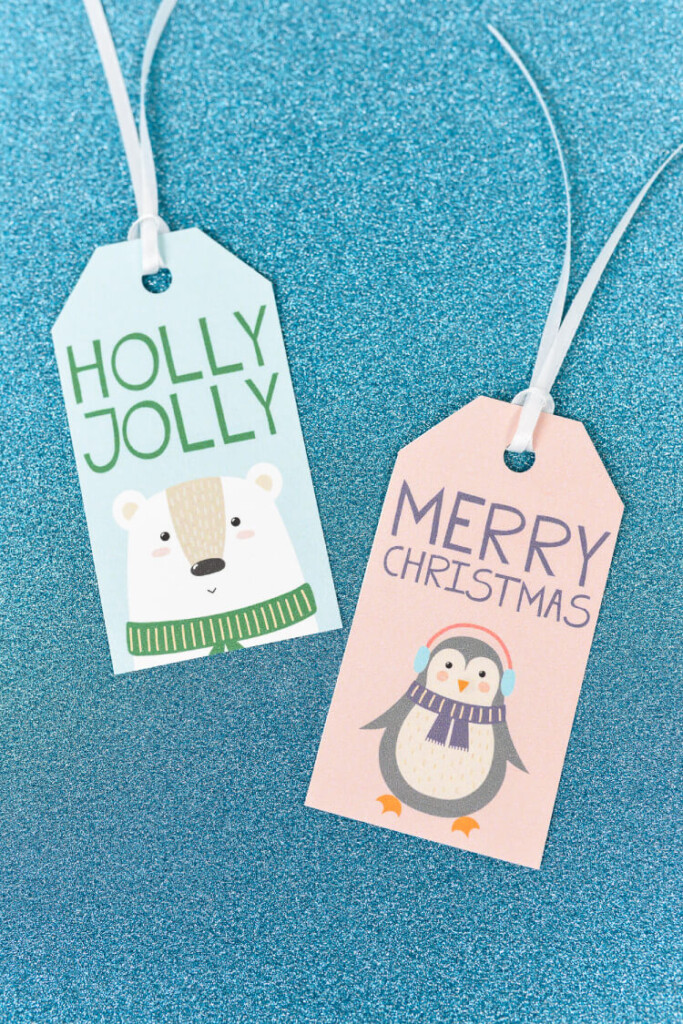 Free Printable Cute Christmas Gift Tags Hey Let s Make 
