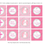 Free Printable First Communion Cupcake Toppers Free