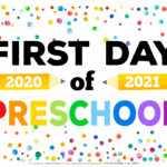 Free Printable First Day Of School Signs 2020 Happiness