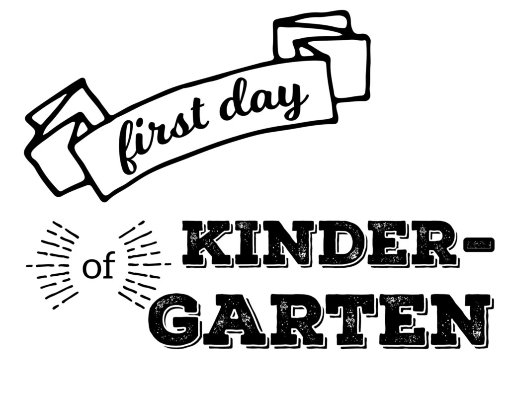 First Day Of Kindergarten Sign Free Printable 2018 NewFreePrintable first-day-of-kindergarten-sign-free-printable-2018-newfreeprintable
