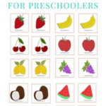 Free Printable Fruit Matching Game For Preschoolers The
