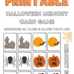 Free Printable Halloween Memory Card Game Kate Shelby
