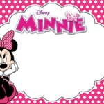 Free Printable Minnie Mouse Birthday Party Invitation Card
