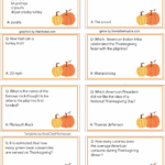 Free Printable Thanksgiving Dinner Trivia The Mother