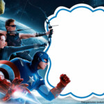 FREE Printable The Avengers Invitation Template Festa