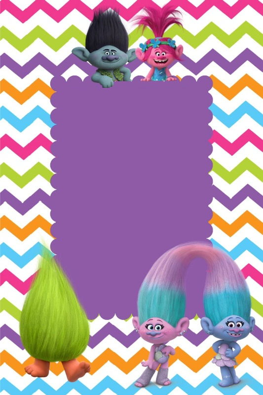 FREE Printable Trolls Invitation Template DolanPedia 