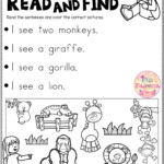 Free Reading Activities For Beginning Readers Reading