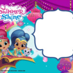 FREE Shimmer And Shine Invitation Template Download
