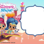 FREE Shimmer And Shine Invitation Template Free