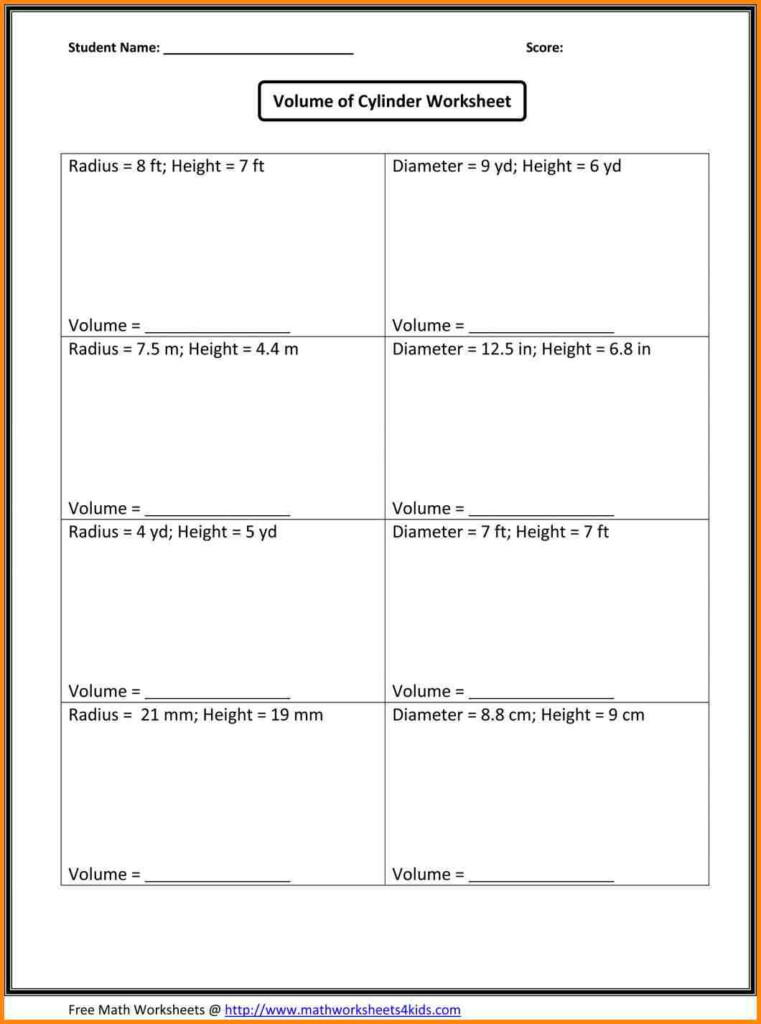 Free Sixth Grade Math Worksheets Pictures 6Th Grade Free 