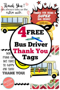 Fun Free Bus Driver Thank You Gift Cards Bus Driver