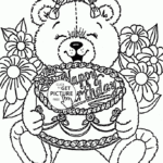 Get This Happy Birthday Coloring Pages Free Printable 61840