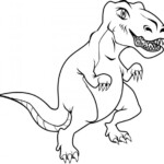 Get This Printable T Rex Coloring Pages 41558