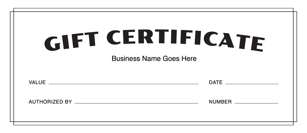 Gift Certificate Templates Download Free Gift Gift Certificate Templates Download Free Gift