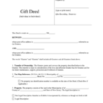 Gift Deed Fill Out And Sign Printable PDF Template SignNow