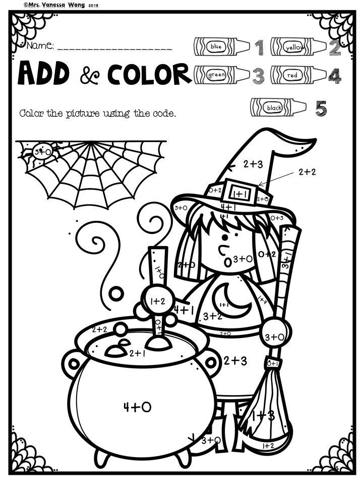 Halloween Activities For Kindergarten Math And Literacy No 