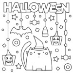 Halloween Coloring Pages 10 Free Spooky Printable