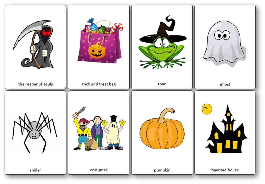 Halloween Flashcards Free Printable Flashcards To 