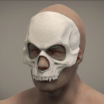 Halloween Mask Skull Mask Masquerade 3D Model 3D Printable