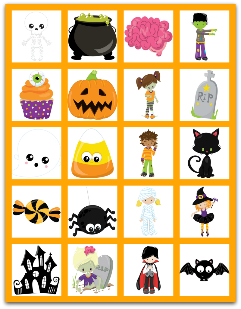 Halloween Memory Game Free Printable Extreme Couponing Mom