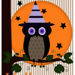 Halloween Owl Poster Printable