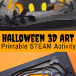 Halloween Paper Craft In 3D FREE Printable Halloween