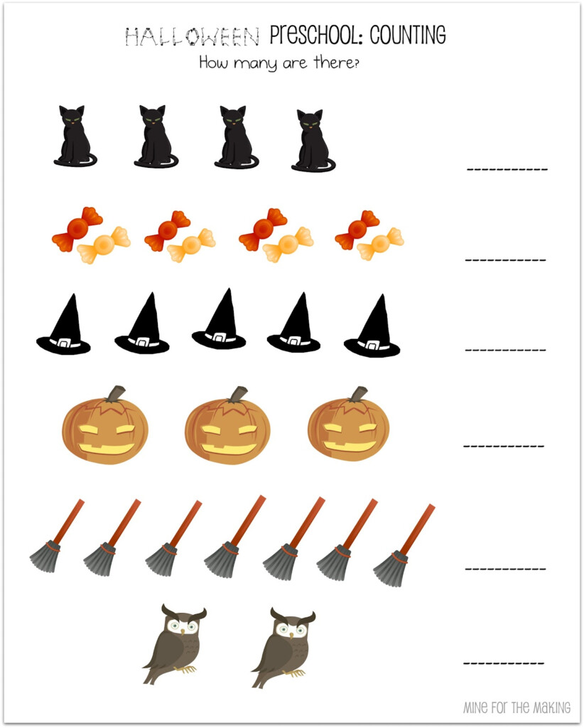 Halloween Week Halloween Preschool Printables Mine For 