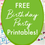 Happy Birthday Cake Topper Printable Idalias Salon
