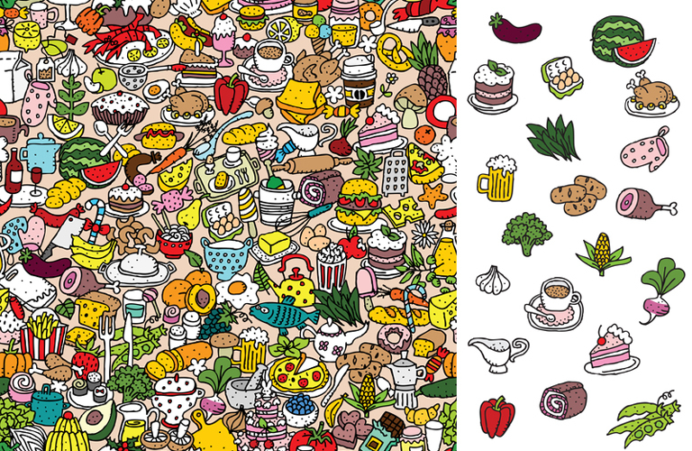 Hidden Foods Picture Click Quiz By Myitbos