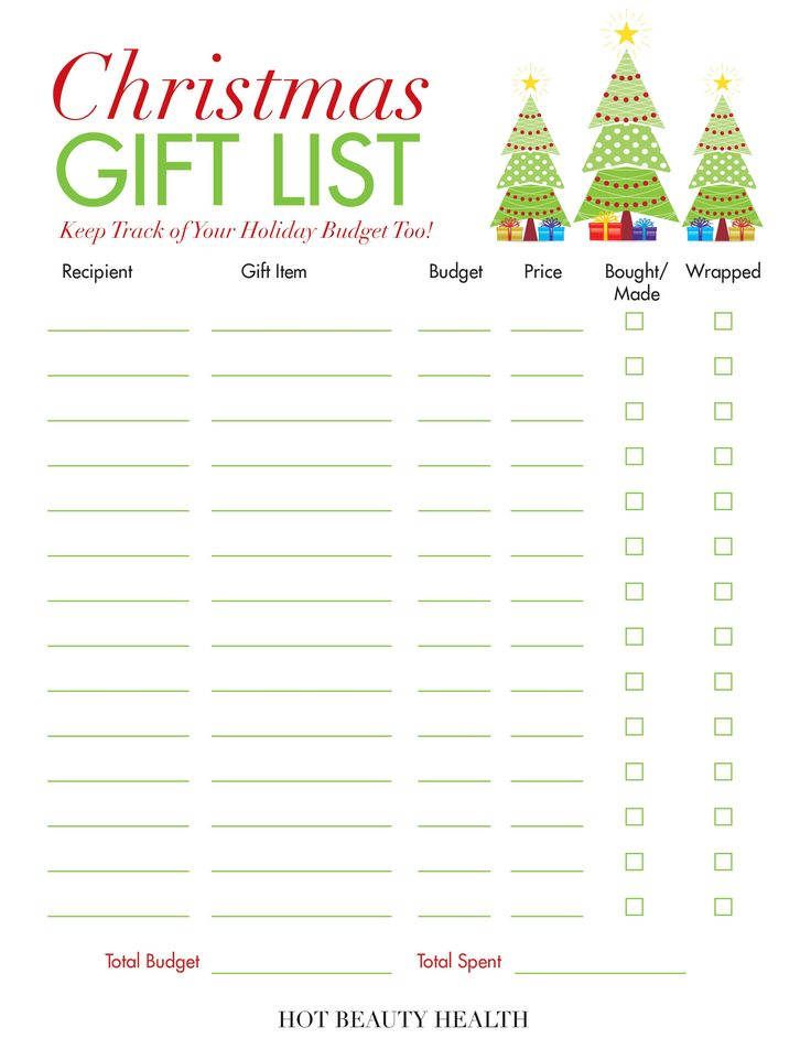 Holiday Gift Guide 2021 Christmas Gift List Free 