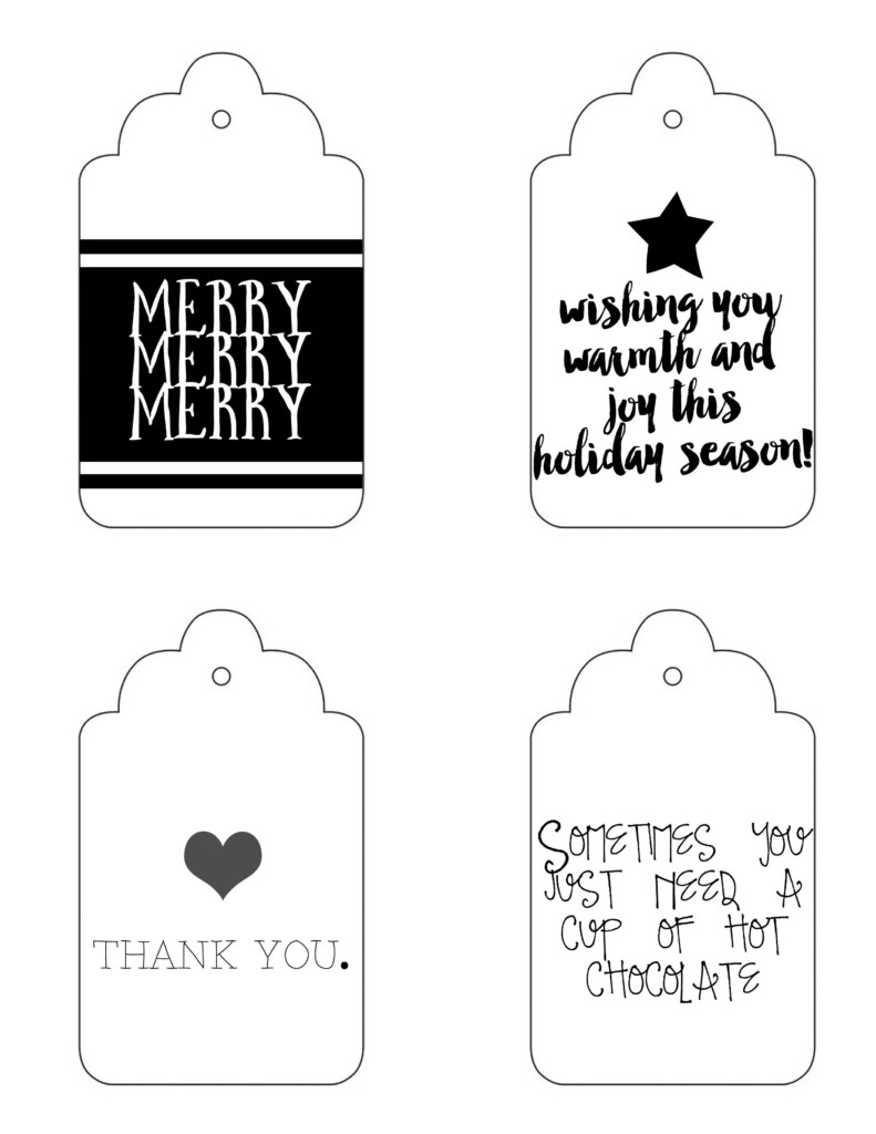 Hot Chocolate Gift Tags Just Download And Print Hot 