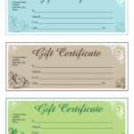 How To Make An Appealing Gift Certificate In MS Word