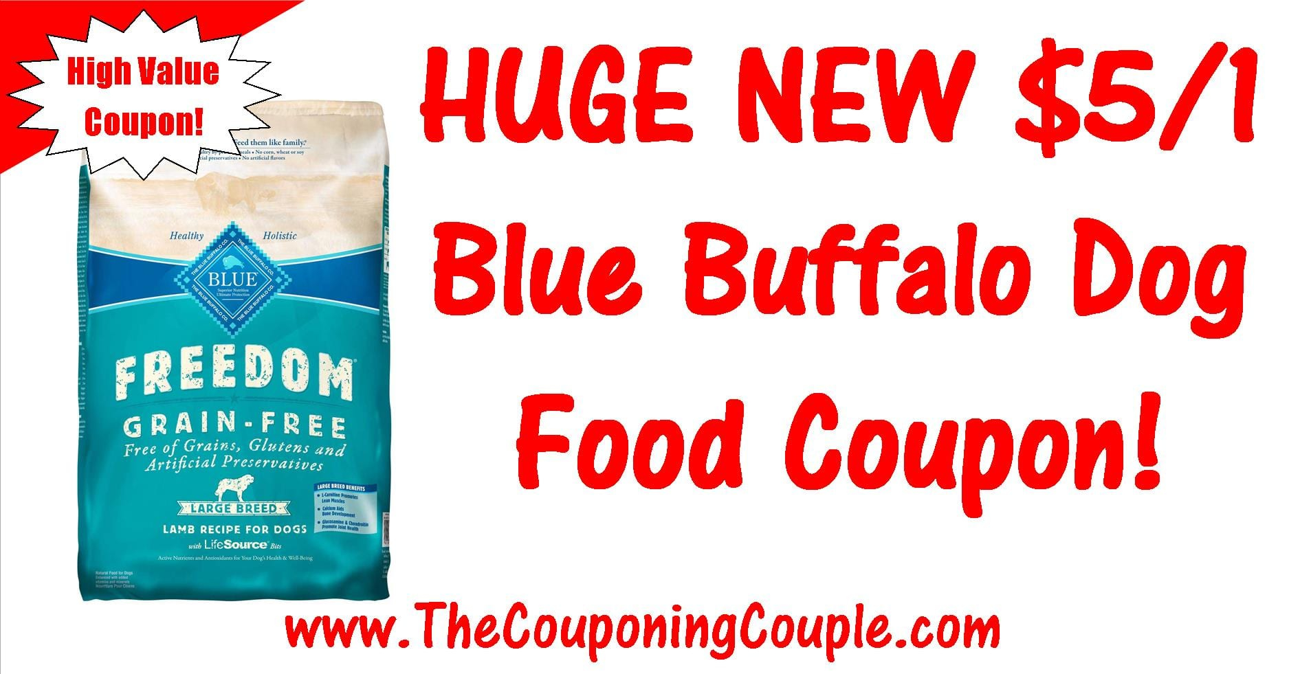 Blue Buffalo Dog Food Printable Coupon 2019 NewFreePrintable