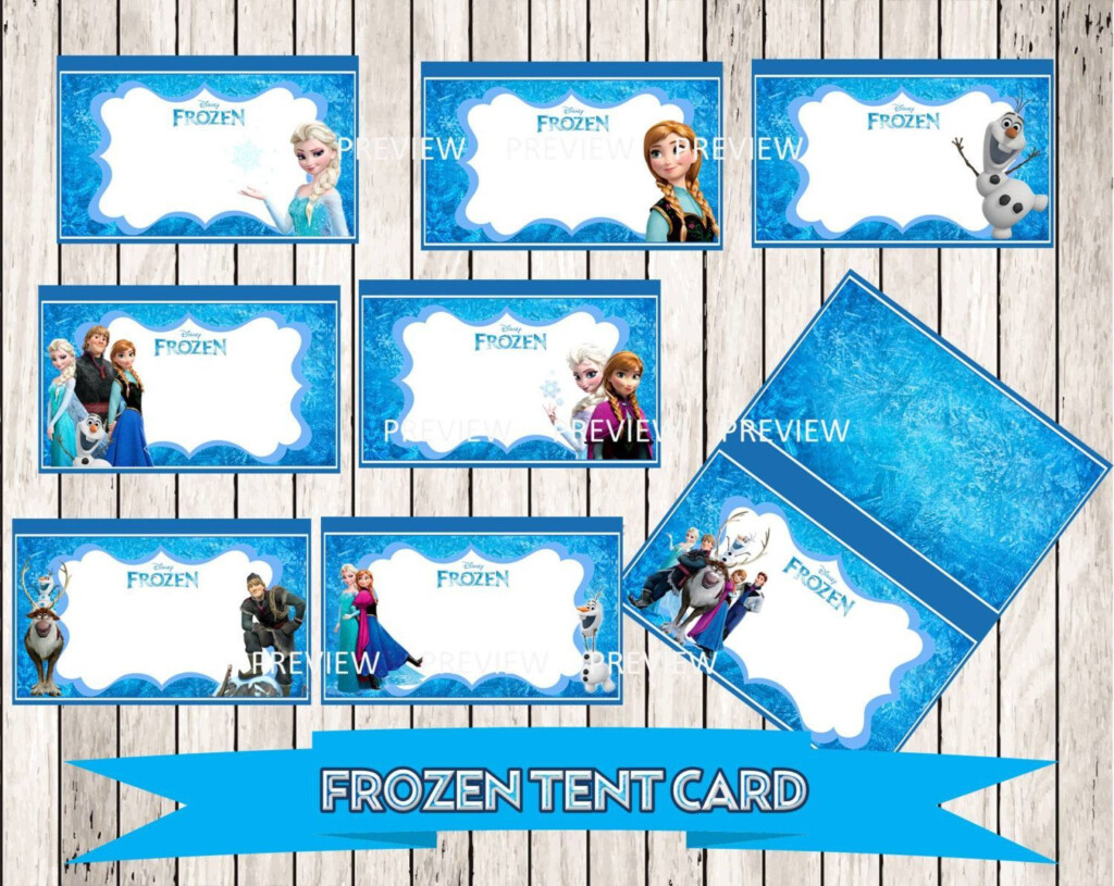 Image Result For Frozen Party Food Labels Free Printable 