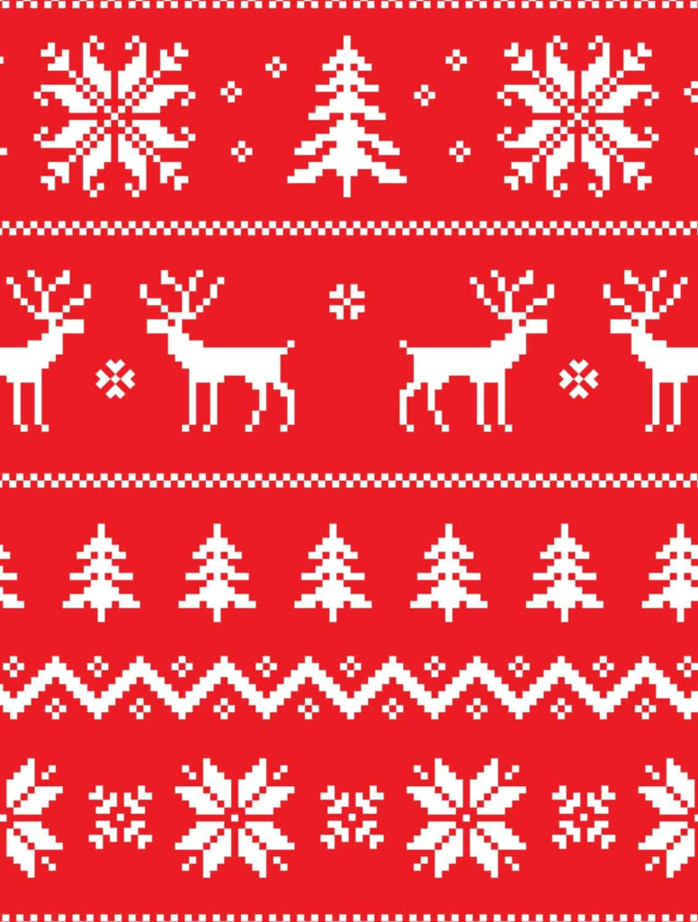 Impertinent Free Printable Christmas Wrapping Paper 