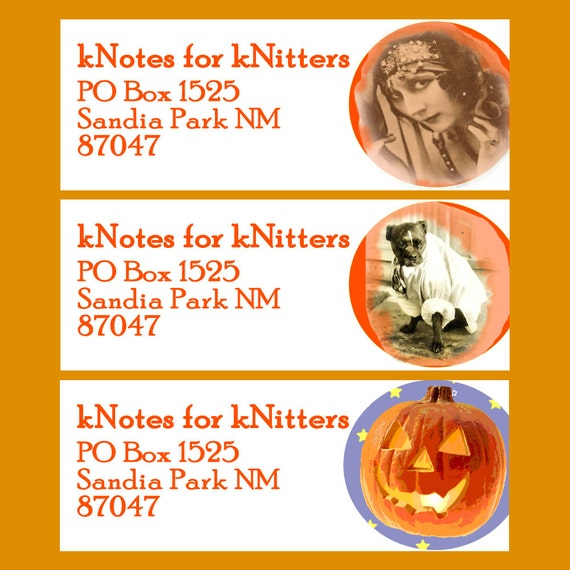 Items Similar To Halloween Return Address Label 