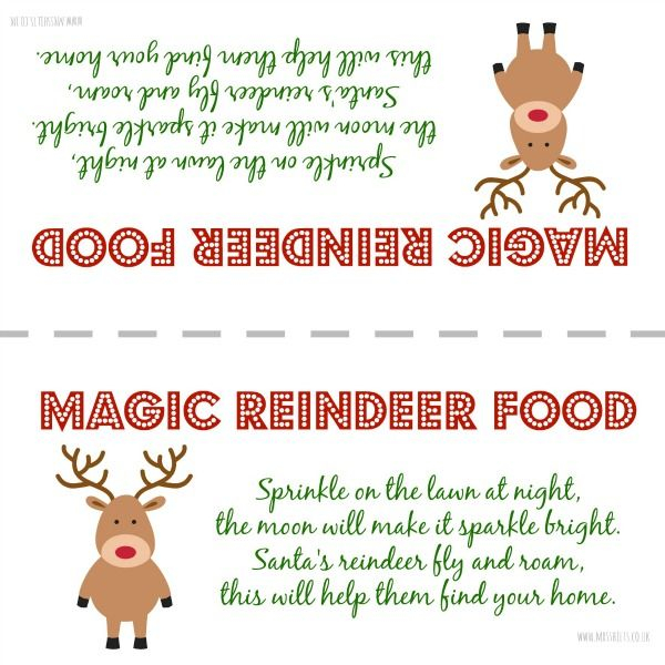 Life According To Mrs Shilts Magic Reindeer Food 