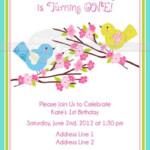 Little Tweety Invitation Birthday Invitations 1st