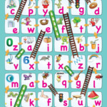 Lowercase Alphabet Chutes Ladders Game Super Simple