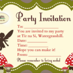 Make Your Own Party Invitations For Kids Party