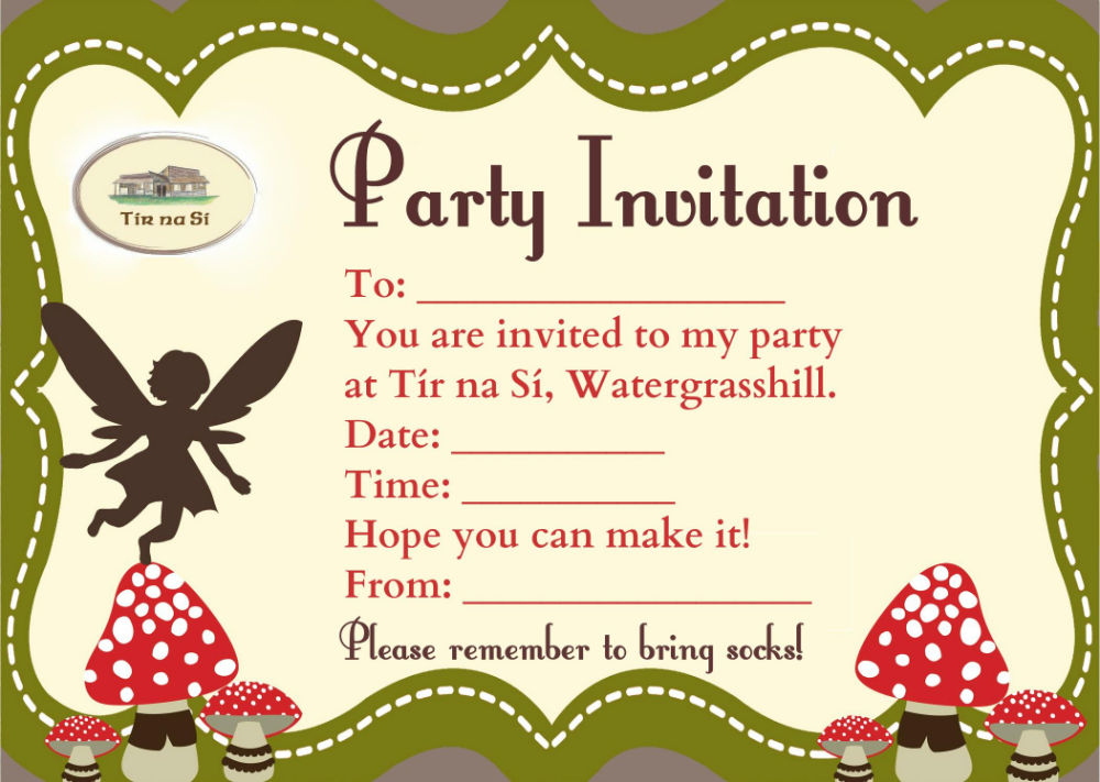 Make Your Own Party Invitations For Kids Party 