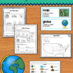 Map Skills Printables For Kindergarten And First Grade