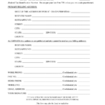 Maryland Change Of Address Form Download Printable PDF