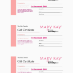 Massage Gift Certificate Template Free Printable Mary