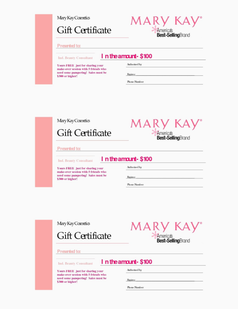 Massage Gift Certificate Template Free Printable Mary 