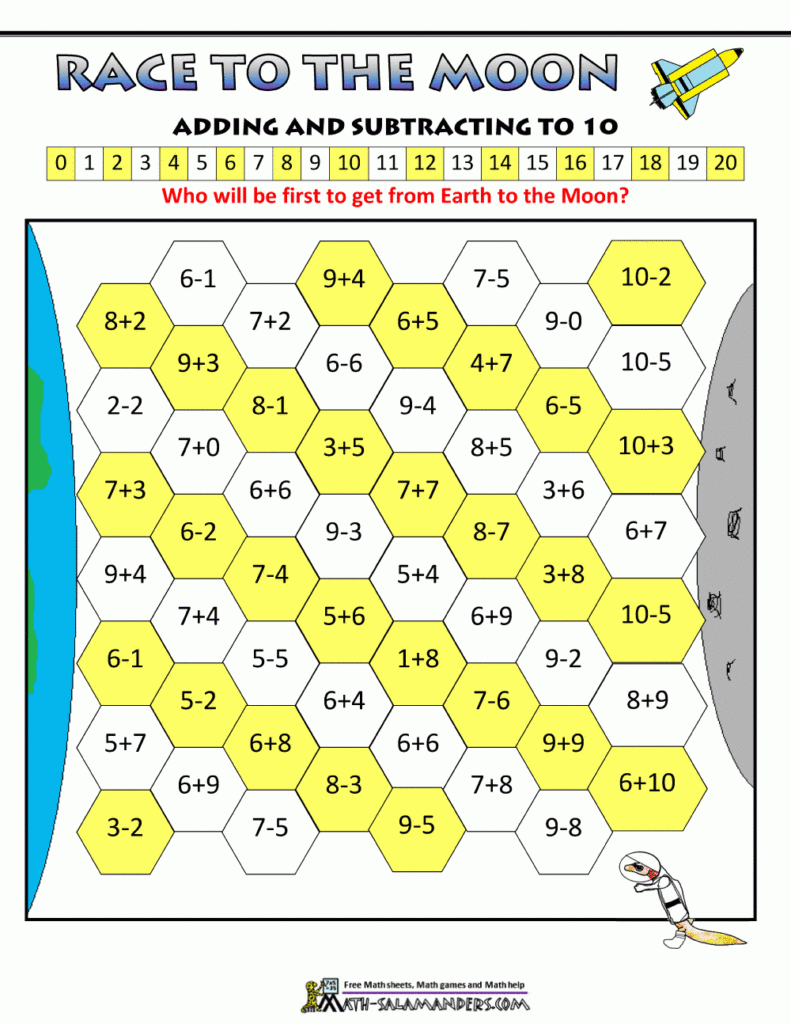 Math Addition Games For Kids