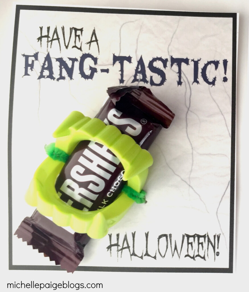 Michelle Paige Blogs Fangtastic Halloween Printable Cards